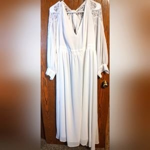 NEW SHEIN curve brand size 4X special occasion/wedding dress with lace dress
